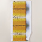 Schuimbier Strandlaken (Voorkant)