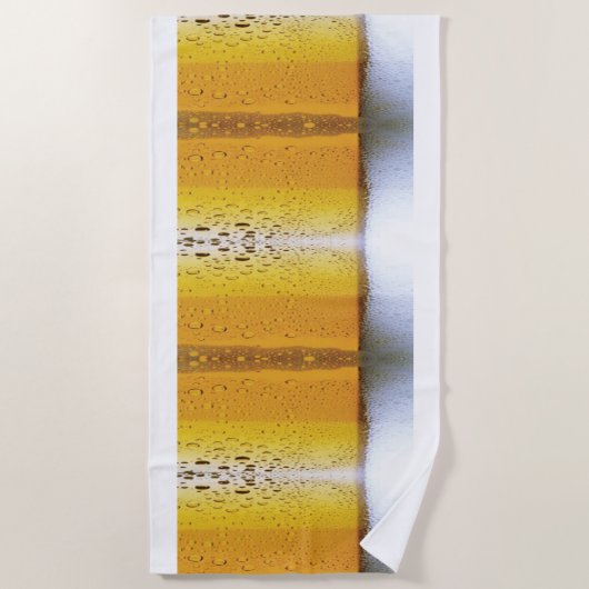 Schuimbier Strandlaken (Voorkant)