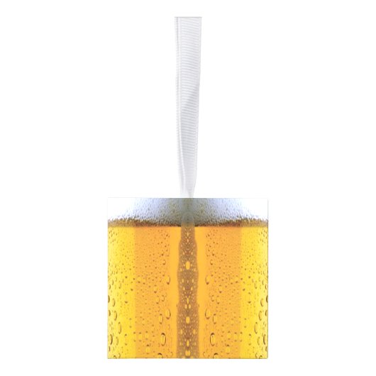 Schuimend Bier Ornament voor Kerstmis (Rechts)