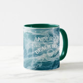 Schuimende Surven schilderij Mok (Voorkant rechts)