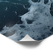 Schuimende Surven schilderij Perfect Poster (Hoek)