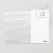 Schuimgolven Briefkaart (Achterkant)