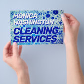 Schuimhuls van zeep flyer (Hand)