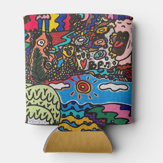 SchuimKoelbox Blikjeskoeler (Achterkant)