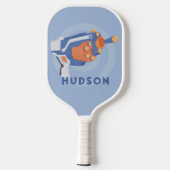 Schuimvormig pistool, aangepast ontwerp pickleball paddle (Achterkant)