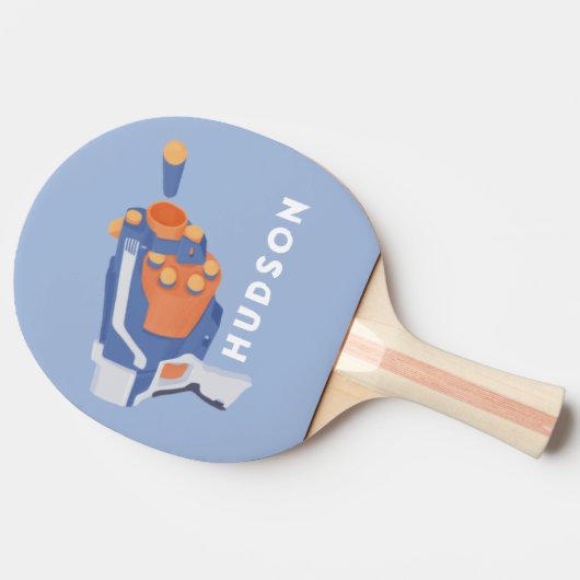 Schuimvormig pistool, aangepast ontwerp tafeltennisbatje (Zijkant)