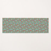 Schuine aardbeienpatroon yogamat (Voorkant (horizontaal))