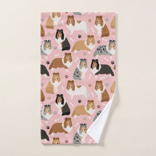 Schuine Botten en washanddoekset Bad Handdoek (Handdoek)