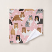 Schuine Botten en washanddoekset Bad Handdoek (Wasdoekje)