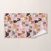 Schuine Botten en washanddoekset Bad Handdoek (Handdoek)