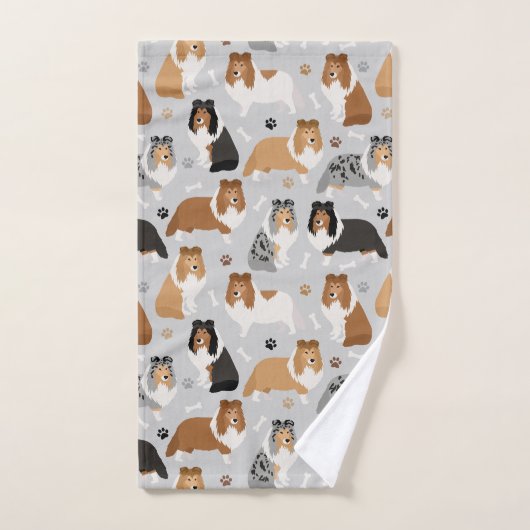 Schuine Botten en washanddoekset Bad Handdoek (Handdoek)