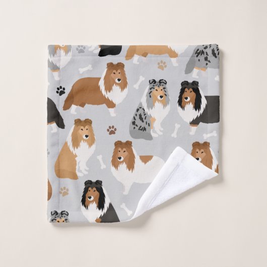 Schuine Botten en washanddoekset Bad Handdoek (Wasdoekje)