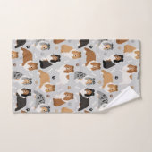 Schuine Botten en washanddoekset Bad Handdoek (Handdoek)