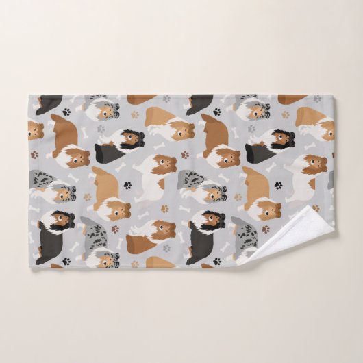 Schuine Botten en washanddoekset Bad Handdoek (Handdoek)