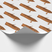 Schuine cartoon cadeaupapier (Hoek)