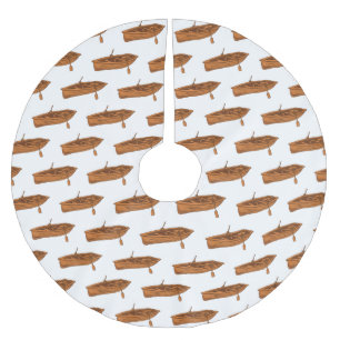 Schuine cartoon kerstboom rok