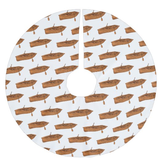 Schuine cartoon kerstboom rok (Voorkant)