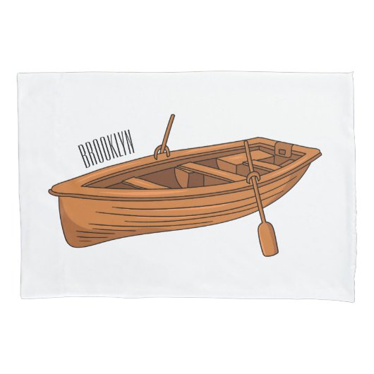 Schuine cartoon kussensloop (Voorkant)