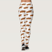 Schuine cartoon leggings (Achterkant)