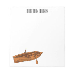 Schuine cartoon notitieblok