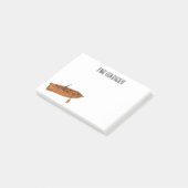 Schuine cartoon post-it® notes (Schuin)