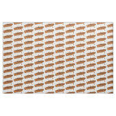 Schuine cartoon stof (Fat Quarter)
