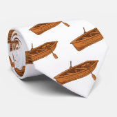 Schuine cartoon stropdas (Opgerold)