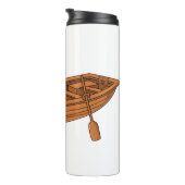 Schuine cartoon thermosbeker (Geroteerd rechts)