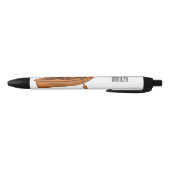 Schuine cartoon zwarte inkt pen (Bodem)