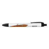 Schuine cartoon zwarte inkt pen (Bovenkant)