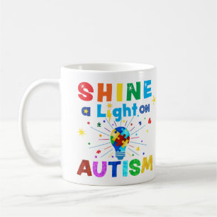 SCHUINE een Licht op AUTISM Koffiemok