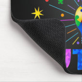 SCHUINE een Licht op AUTISM Muismat (Hoek)