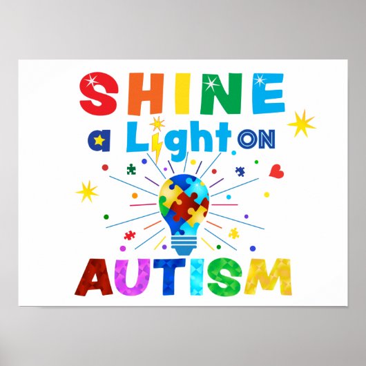 SCHUINE een licht op autisme Poster (Voorkant)