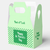 Schuine en witte strepen bedankdoosjes (Geopend)