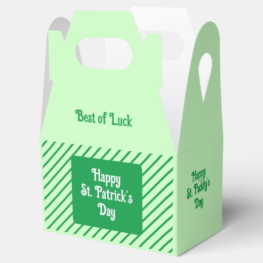 Schuine en witte strepen bedankdoosjes (Geopend)