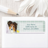 Schuine etiketten met schaalverdeling (Insitu)