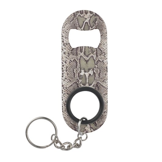 Schuine flesopener slang mini flessenopener (Voorkant)