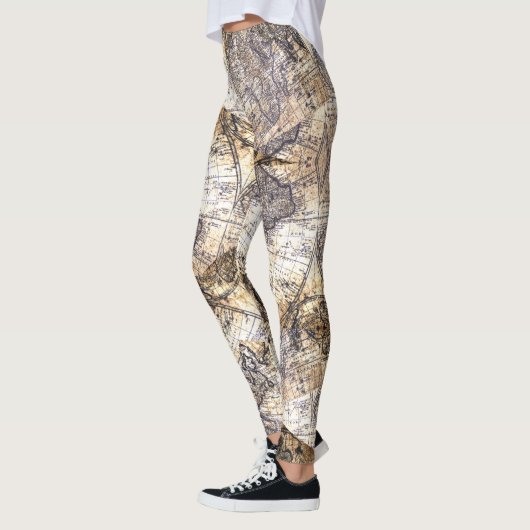 Schuine kaarten leggings (Links)