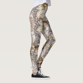Schuine kaarten leggings