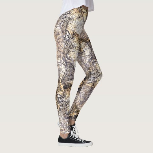Schuine kaarten leggings (Rechts)