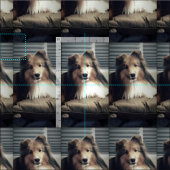 Schuine kaasstaart stof (Delen)