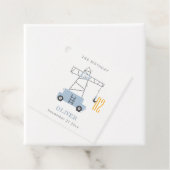 Schuine kraan Kinder elke zondag Bedankjes Labels (In situ)