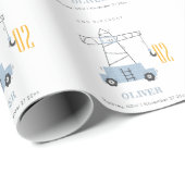 Schuine kraan Kinder elke zondag Cadeaupapier (Rol Hoek)