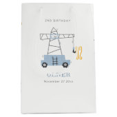 Schuine kraan Kinder elke zondag Medium Cadeauzakje (Voorkant)