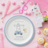 Schuine kraan Kinder elke zondag Papieren Bordje (Feest)