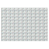 Schuine muis en rode bessen sneeuwen tafelkleed (Voorkant (Horizontaal))