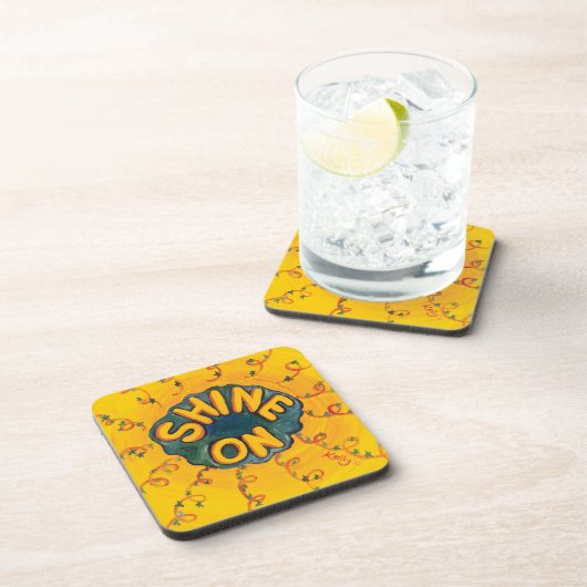 SCHUINE OP onderzetter van harde kunststof (Rechterzijde)