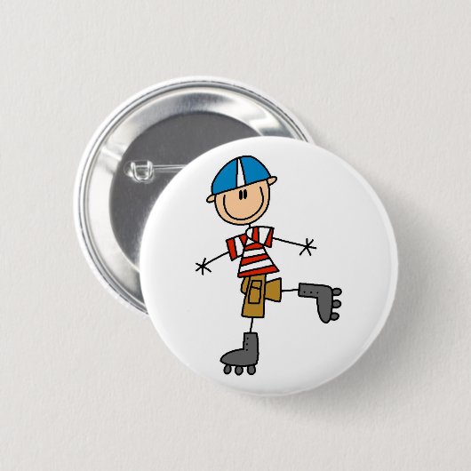 Schuine tekening ronde button 5,7 cm (Voorkant /achterkant)