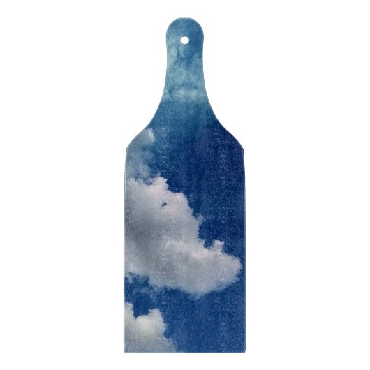 schuine wolk snijplank (Voorkant)