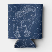 Schuine zodiale tekening blikjeskoeler (Voorkant)